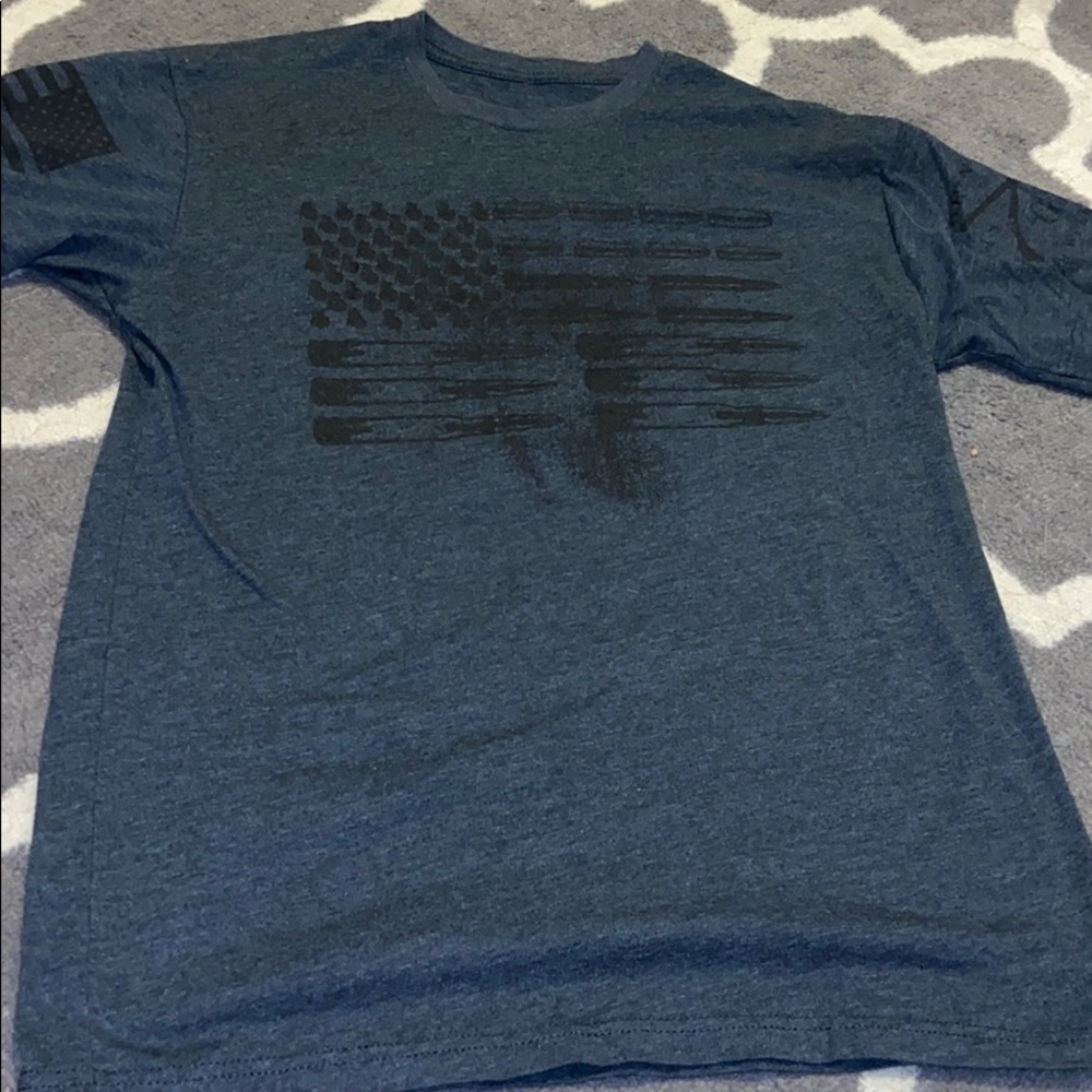 Grunt style American Flag T-shirt